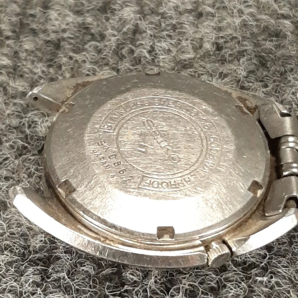 1969 Seiko Automatic DX 25 Jewel 6106-6003 Vintage Waterproof Japan A-Runs-READ